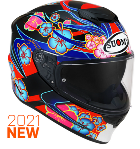 Suomy Stellar Flower Black Base