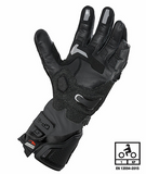 GIMOTO GP6 RACING HANDSCHUHE - Schwarz