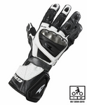 GIMOTO GP6 RACING HANDSCHUHE - Weiss
