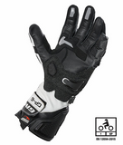 GIMOTO GP6 RACING HANDSCHUHE - Weiss