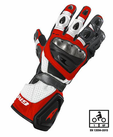GIMOTO GP6 RACING HANDSCHUHE - Rot