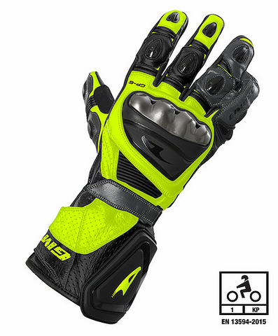 GIMOTO GP6 RACING HANDSCHUHE - Gelb