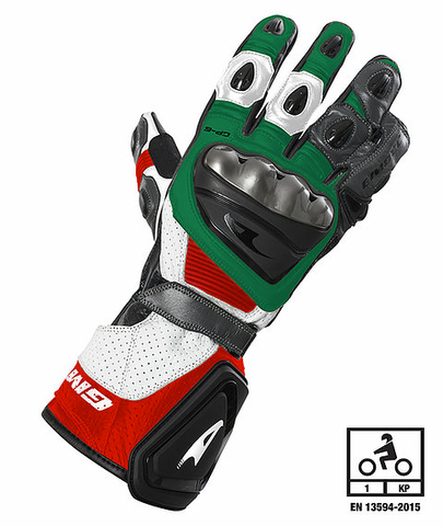 GIMOTO GP6 RACING HANDSCHUHE - Grün